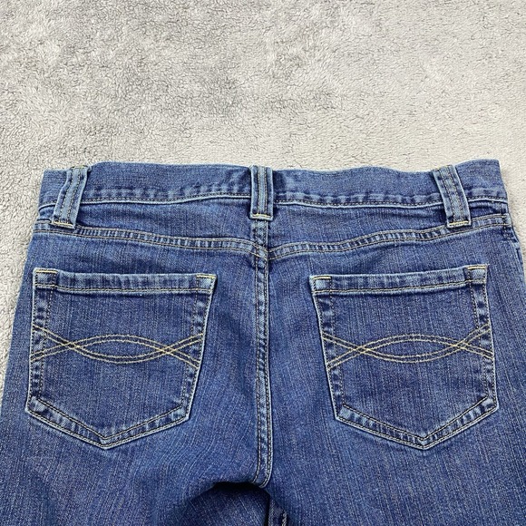Abercrombie & Fitch Jean Shorts Womens Size 4 Blue - Picture 12 of 13
